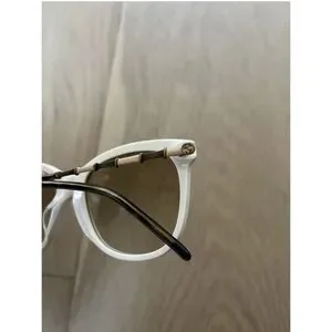 Gucci | Accessories | Gucci White Bamboo Sunglasses Never  display picture 1